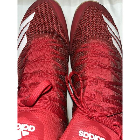 Adidas Performance Men's red Baseball Icon 4 Trainer size 13 CG5272 - Picture 6 of 8